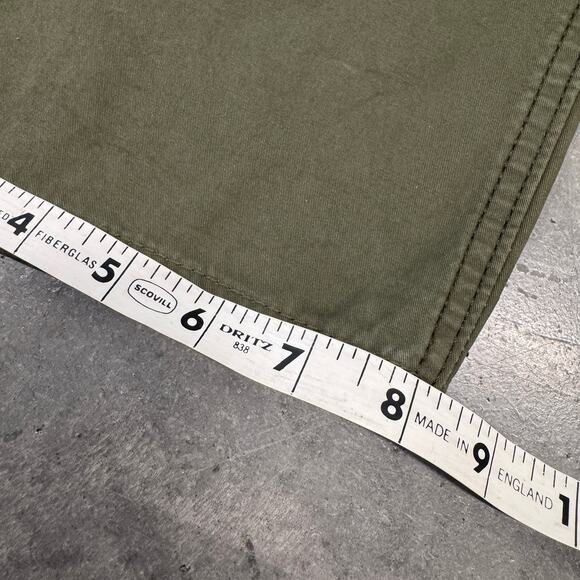 Vintage Y2K Brandon Thorne Green Army Cargo Wide Leg Flare Men's Pants XL - Picture 5 of 6